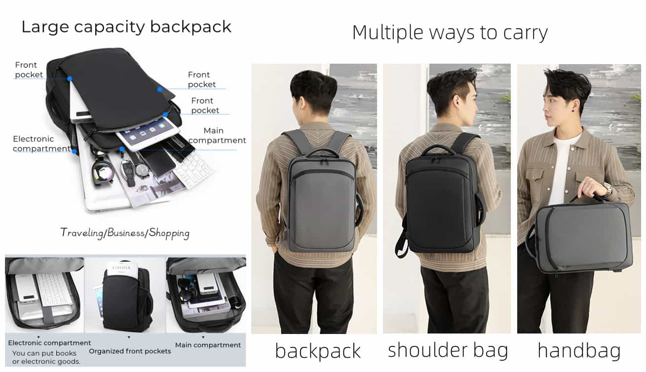 organized storage laptop backpack