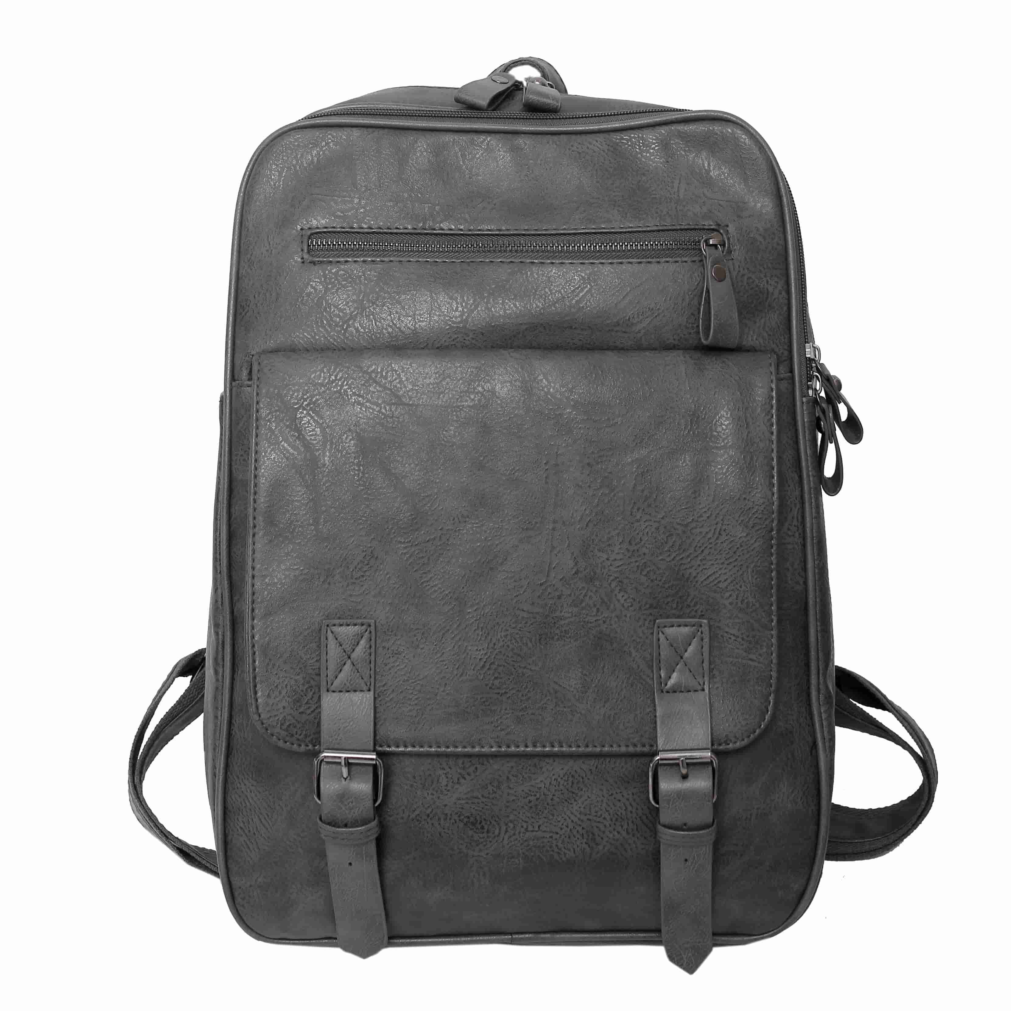 Classical PU Waterproof Backpack