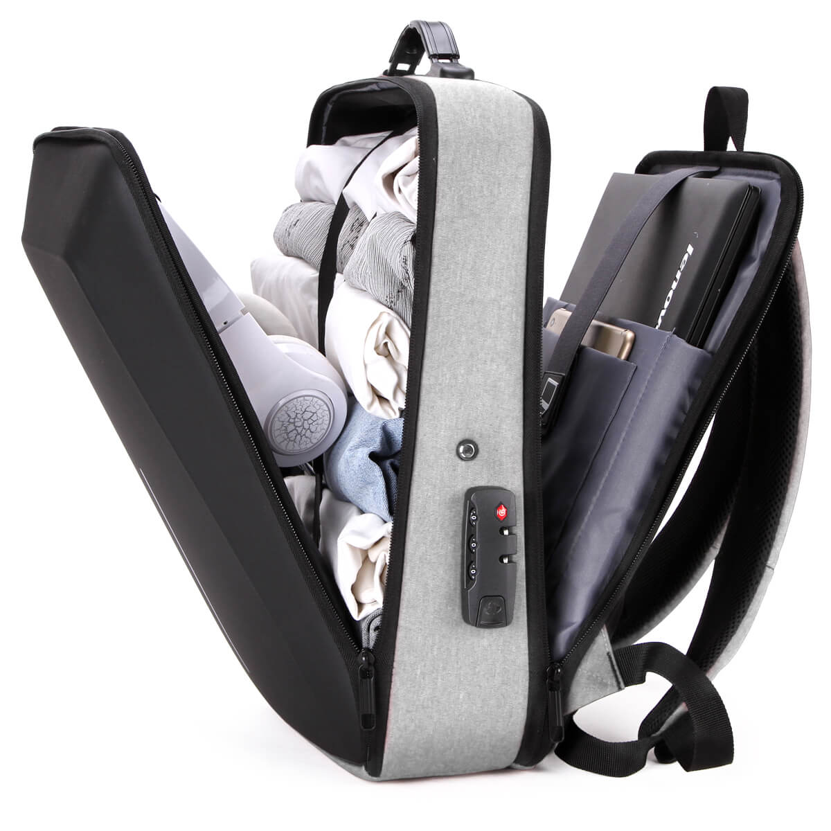 Anti-theft Hard Shell Laptop Backpack