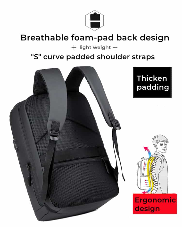 Waterproof large Laptop Backpack