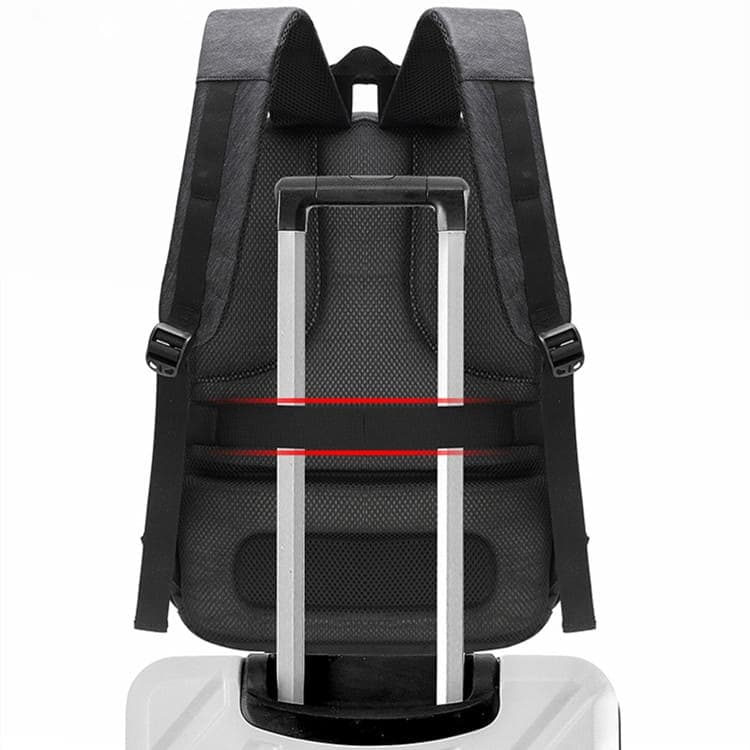 Traveling laptop backpack