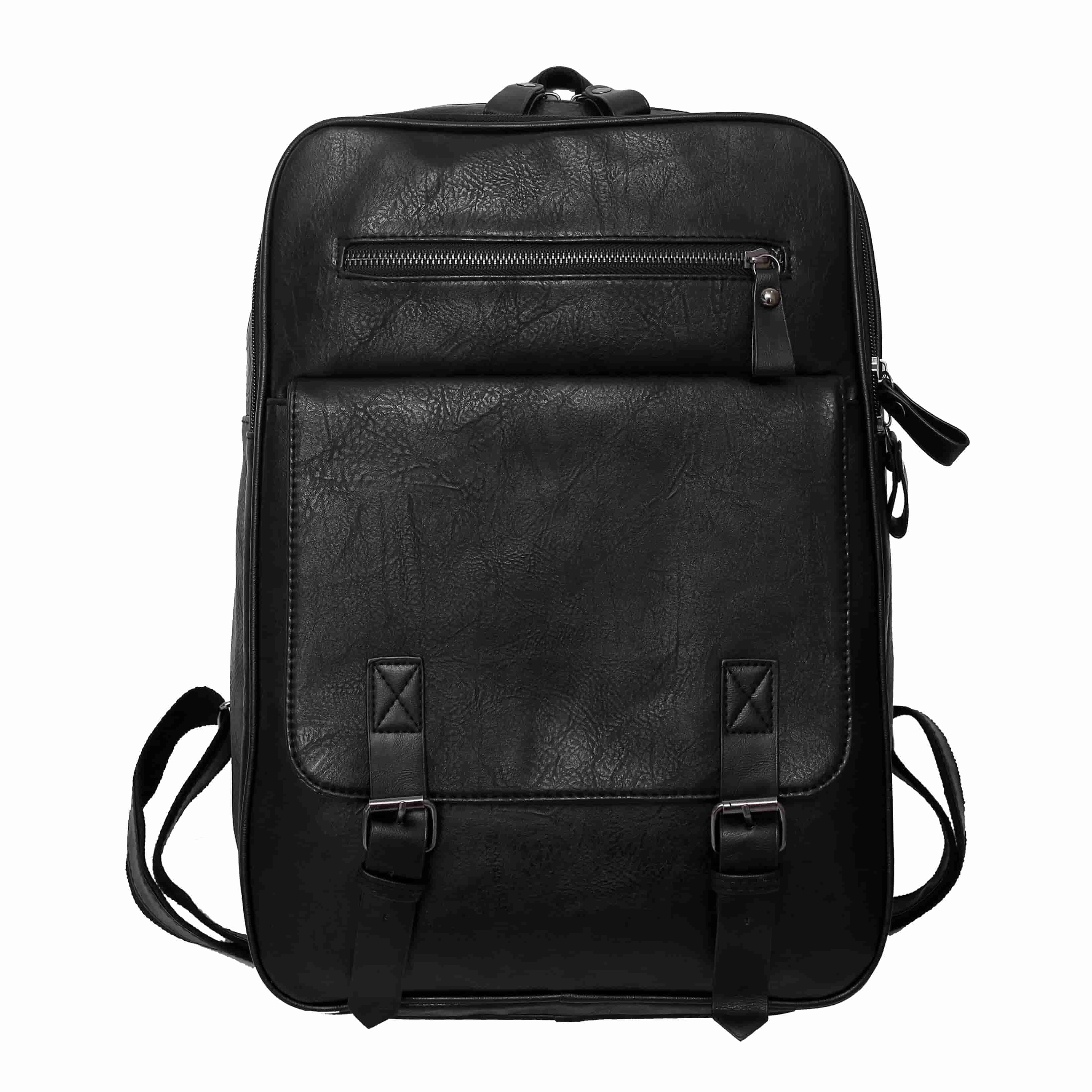 Classical PU Waterproof Backpack