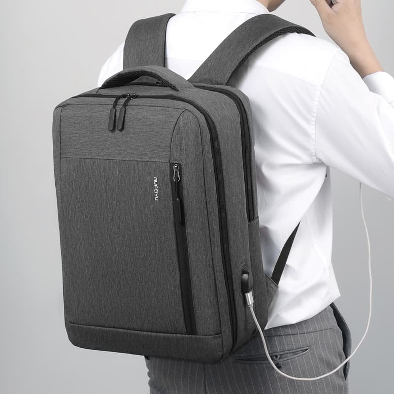 Simple Large Business Laptop Backpack