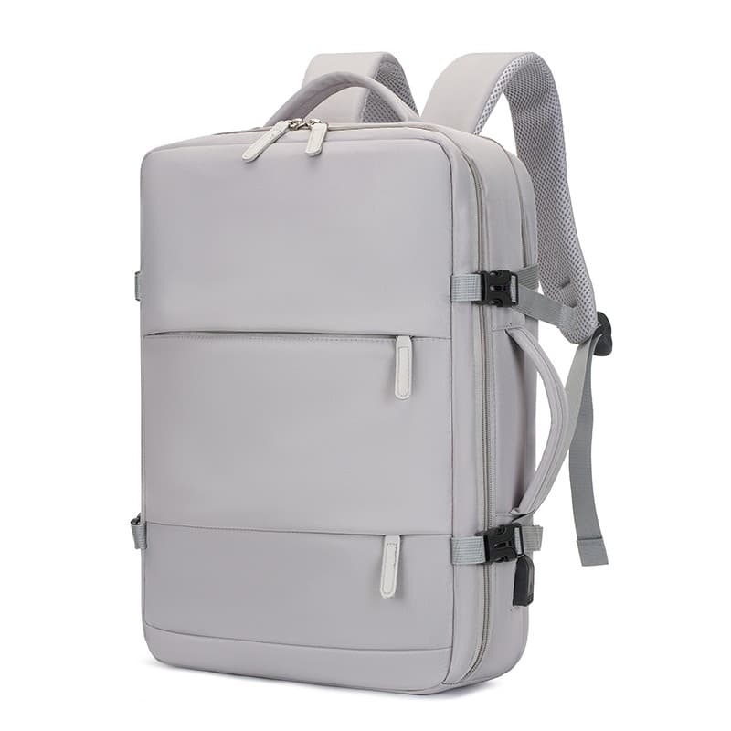 1145 Lightweight Laptop Backpack Gray Display