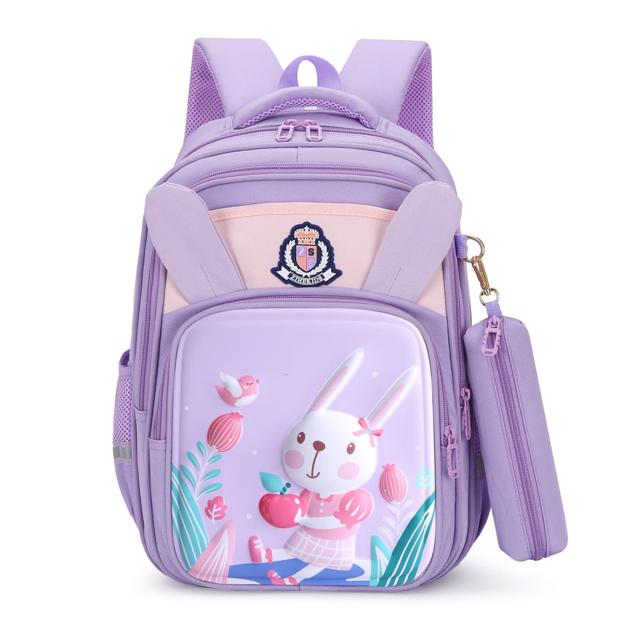 177 Laptop Backpack for Students Violet Display