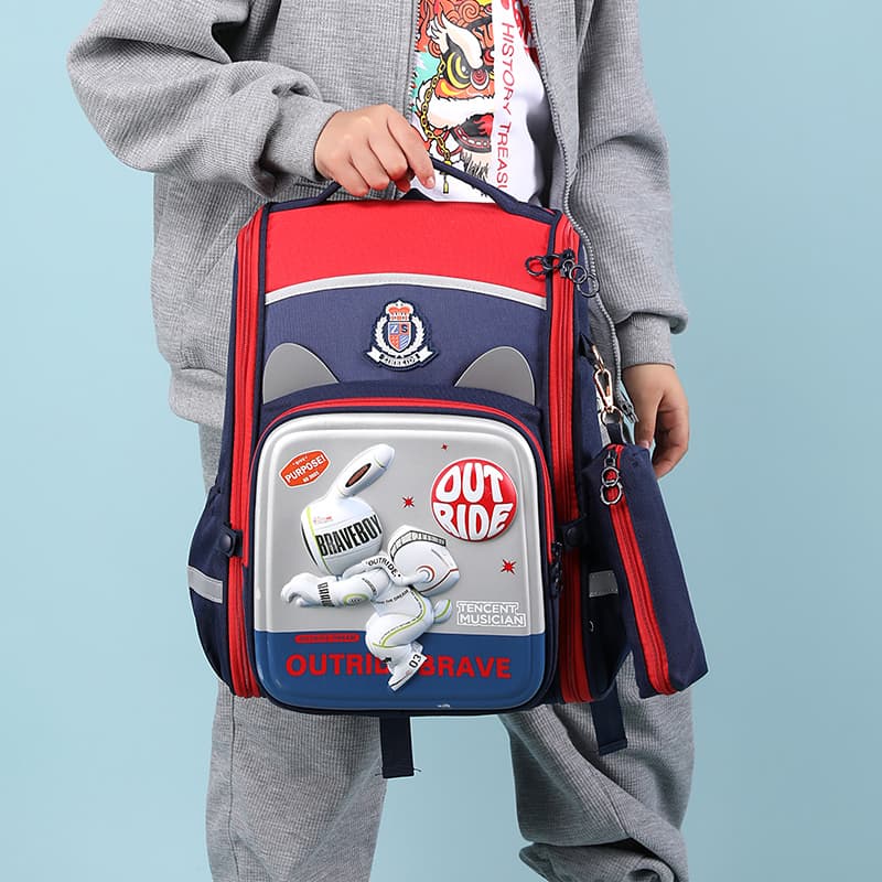 805 Laptop Backpack for School Boy Model Laptop Display