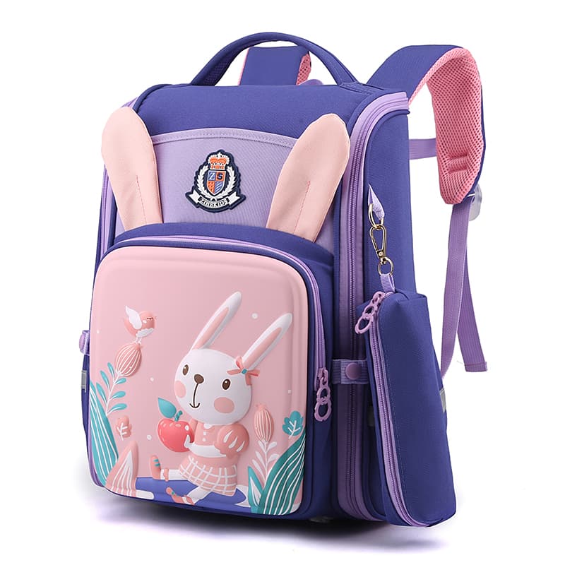 805 Laptop Backpack for School Purple Display