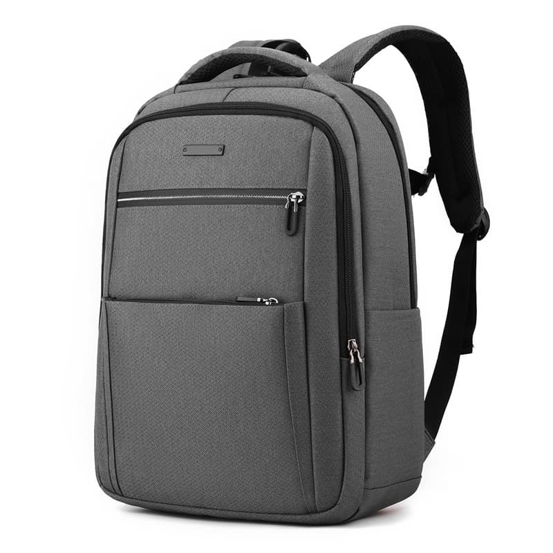 D811 Business Backpack Laptop Gray Display