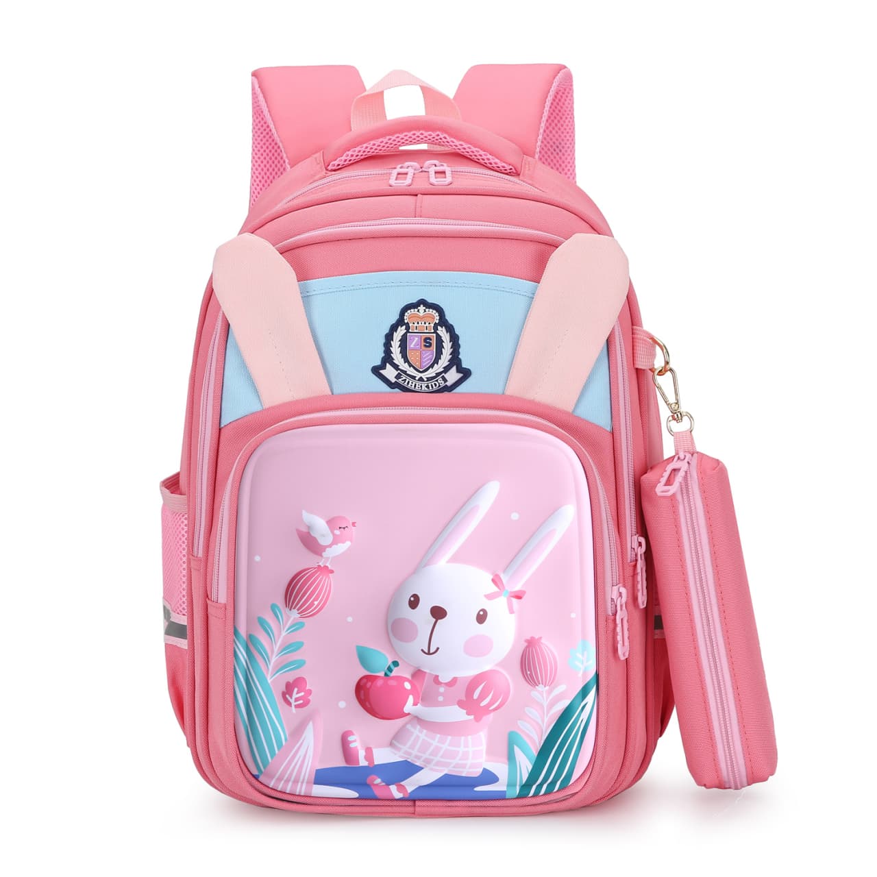 177 Laptop Backpack for Students Pink Display