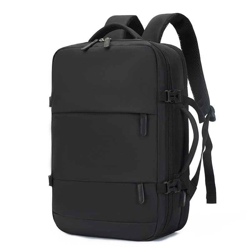 1145 Lightweight Laptop Backpack Black Display