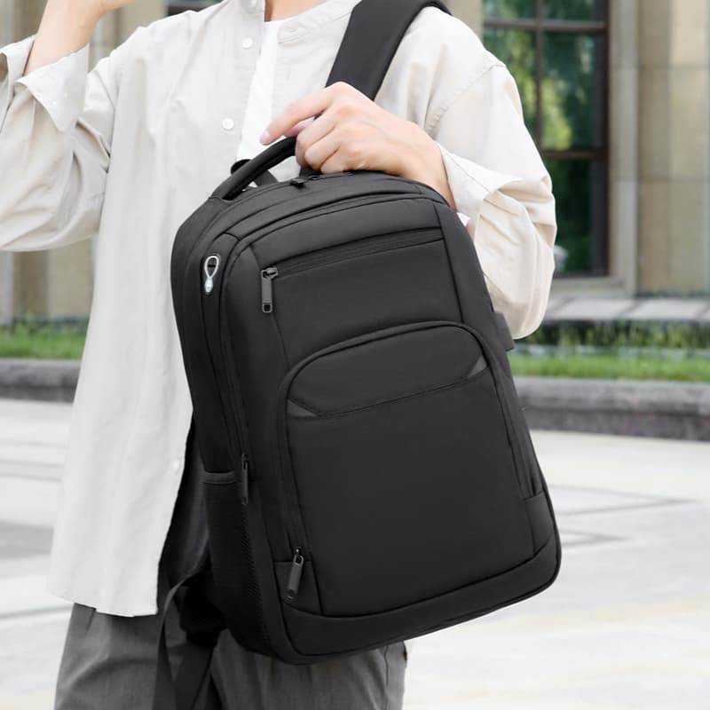 5050 Business Laptop Backpack Model Front Display