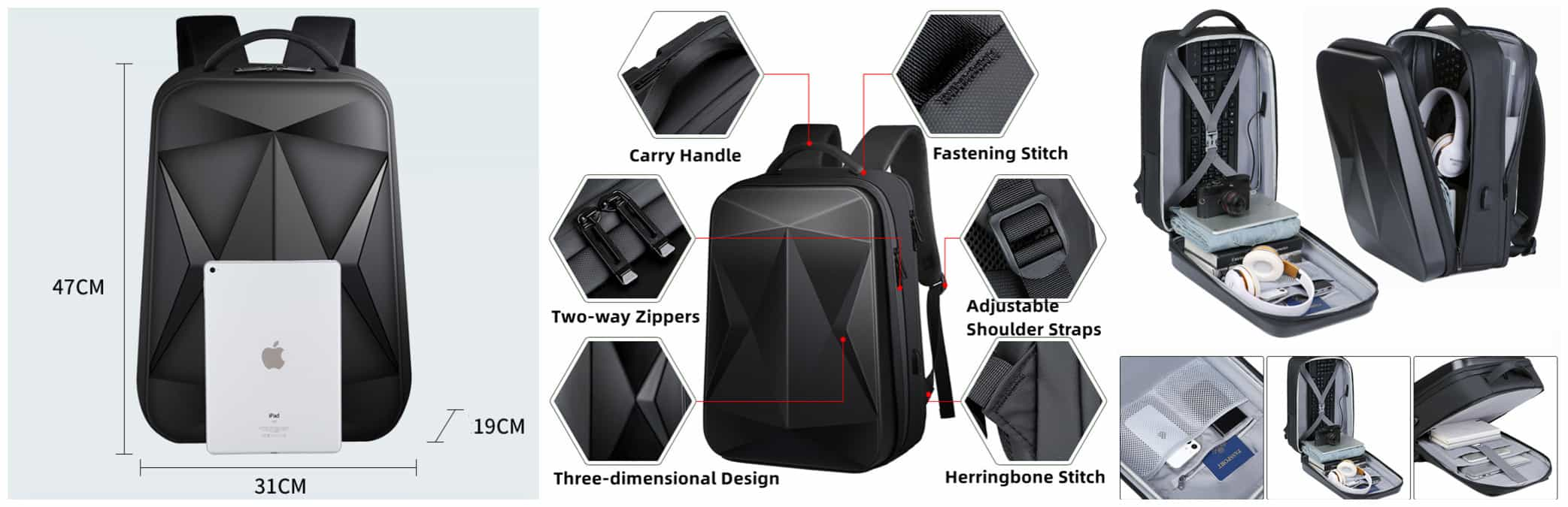 Hard Shell Laptop backpack