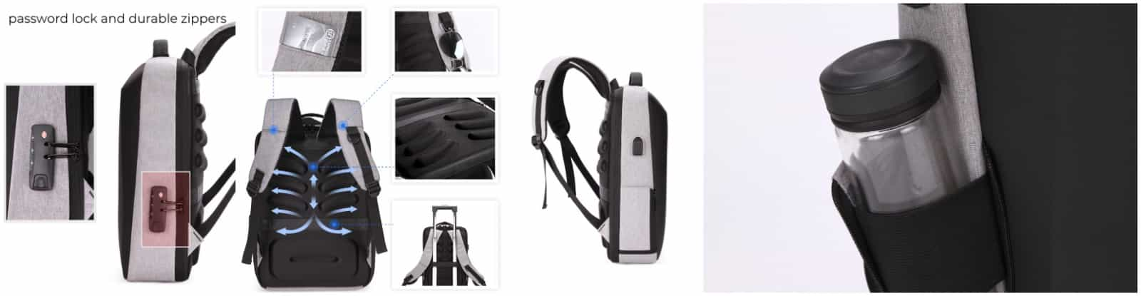 traveling laptop backpack