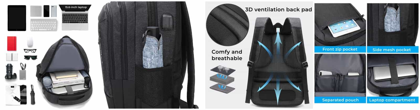 comfy large laptop backpack