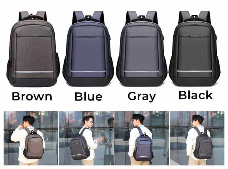 solid laptop backpack