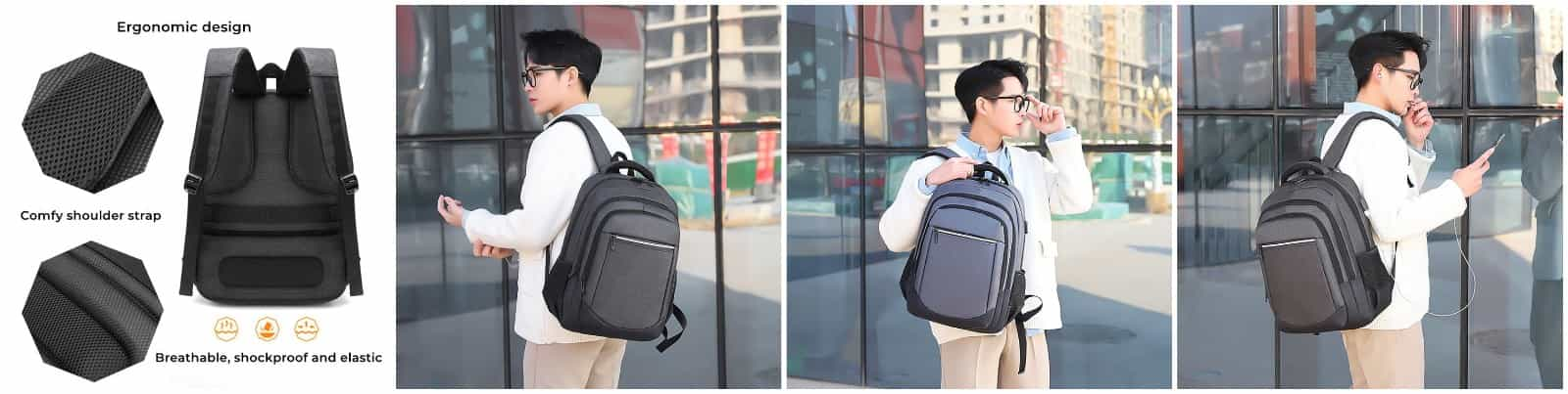 versatile laptop backpack