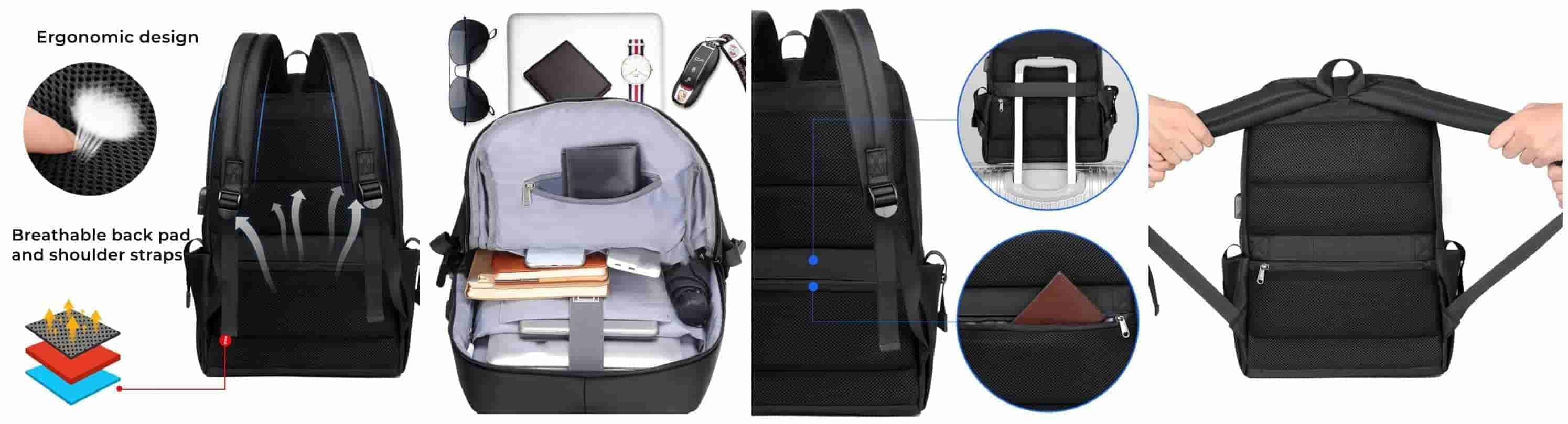 unisex laptop backpack