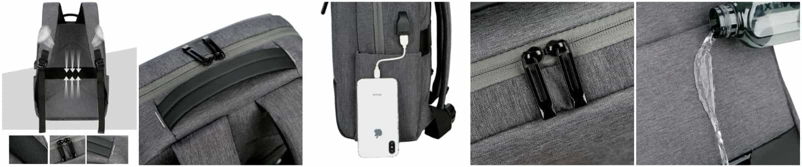 stylish laptop backpack