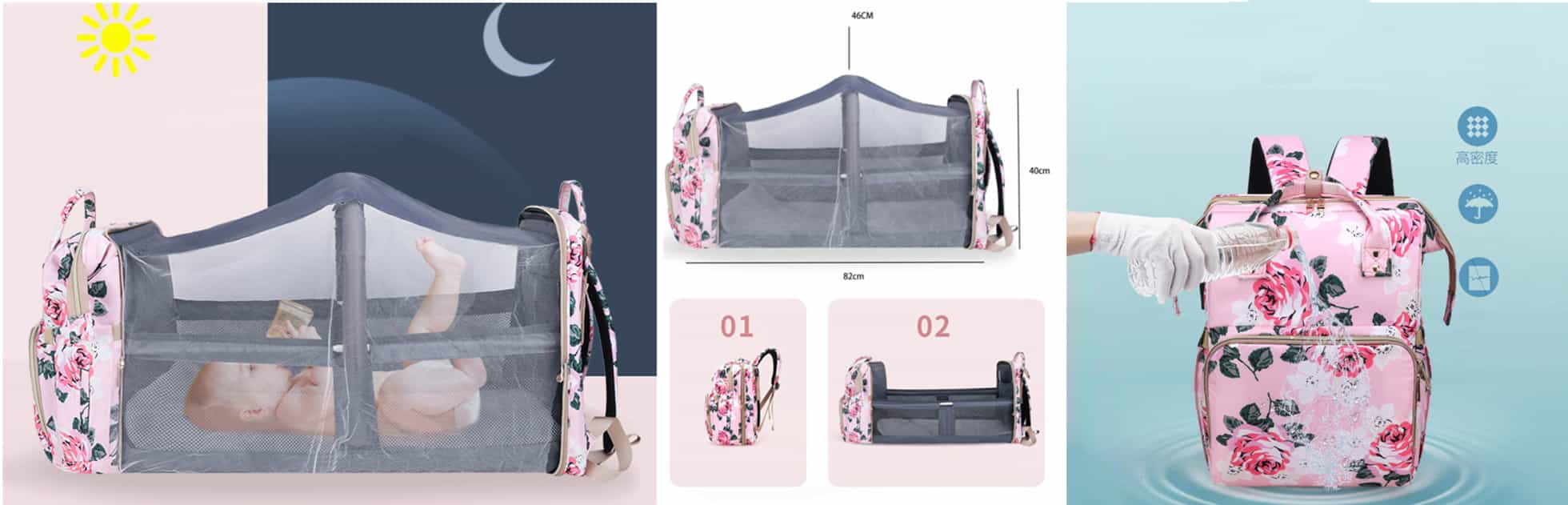 comfy diaper bag