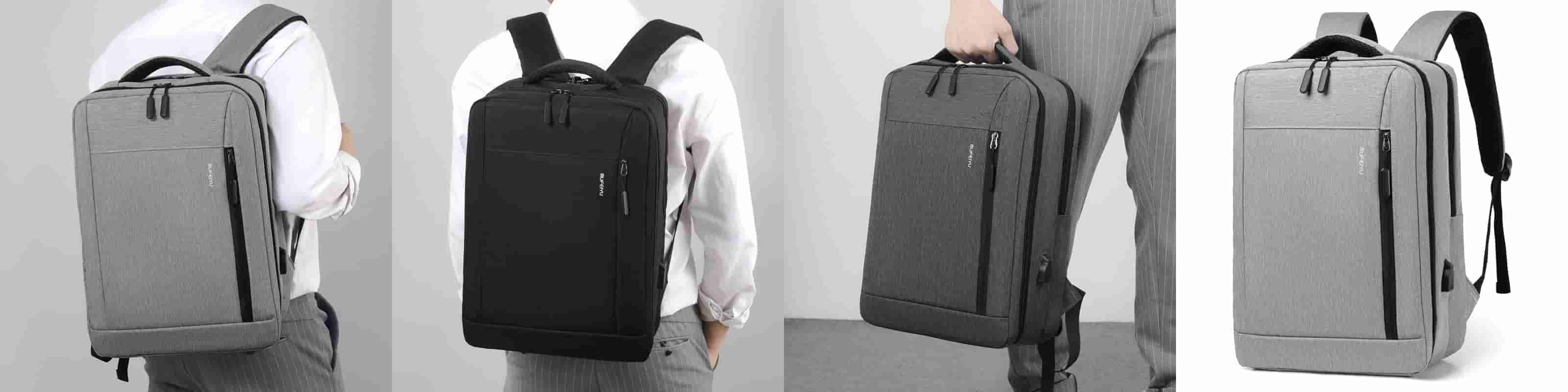 Business laptop backpack for men