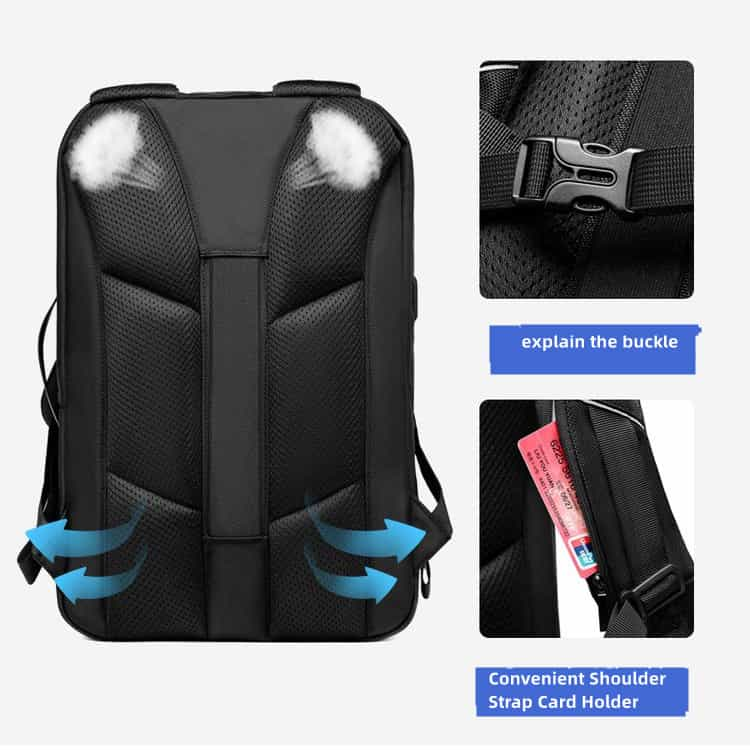 Large Capacity Multifunctional Laptop Backpack