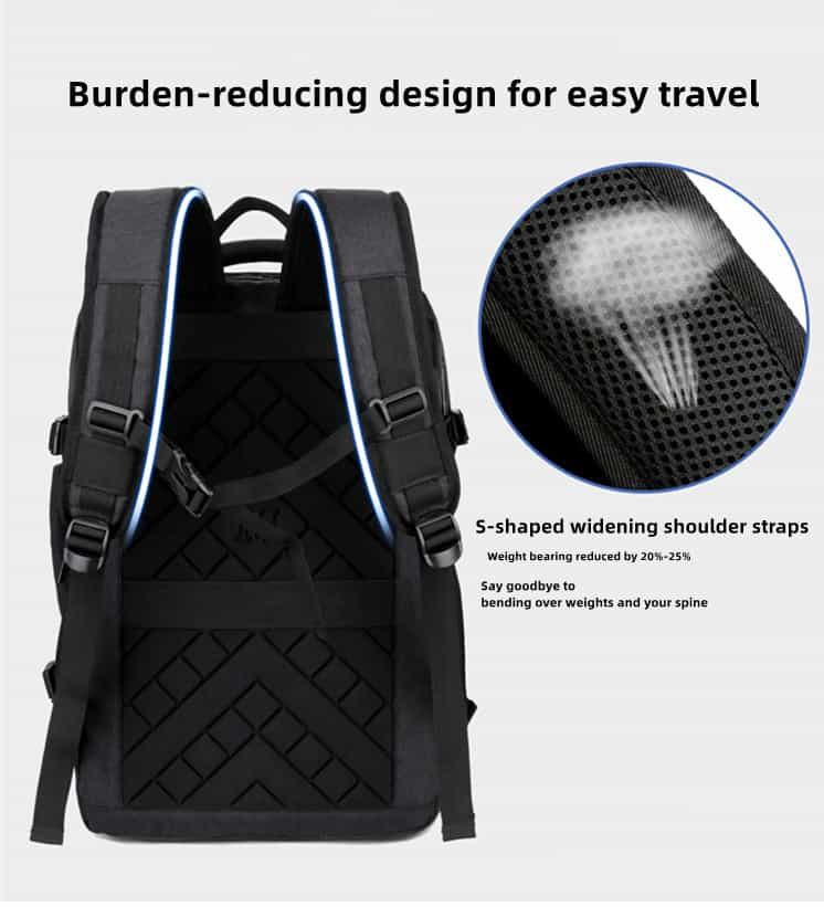 15.6 inch expandable laptop backpack