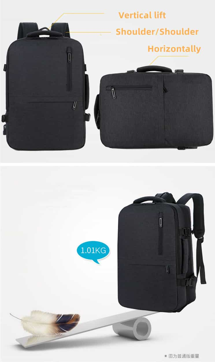 15.6 inch expandable laptop backpack