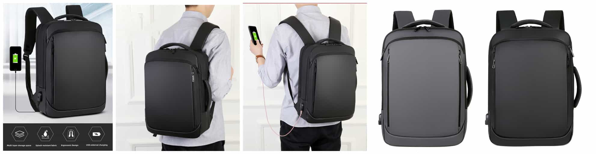 Multifunctional Urban Laptop Backpack