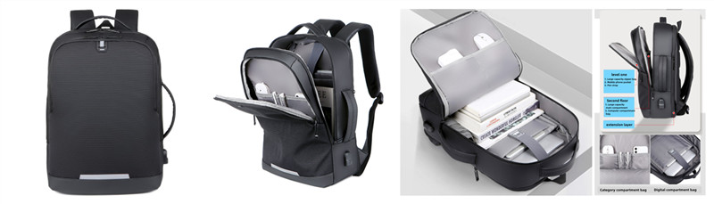 Expandable Waterproof Laptop Backpack