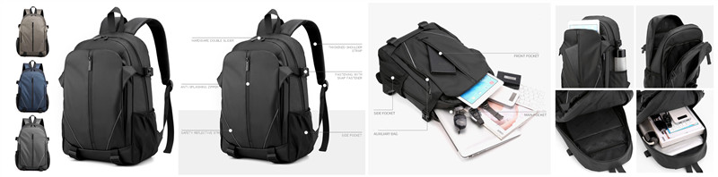 Large Capacity Leisure Laptop Backpack