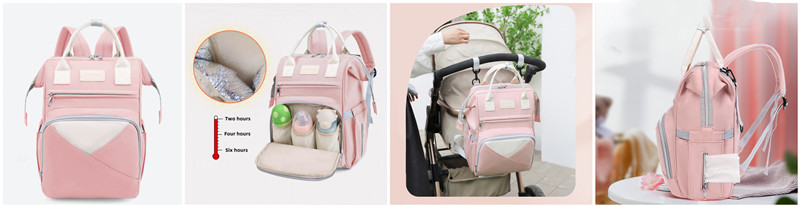 Multifunctional Large Diaper Bag