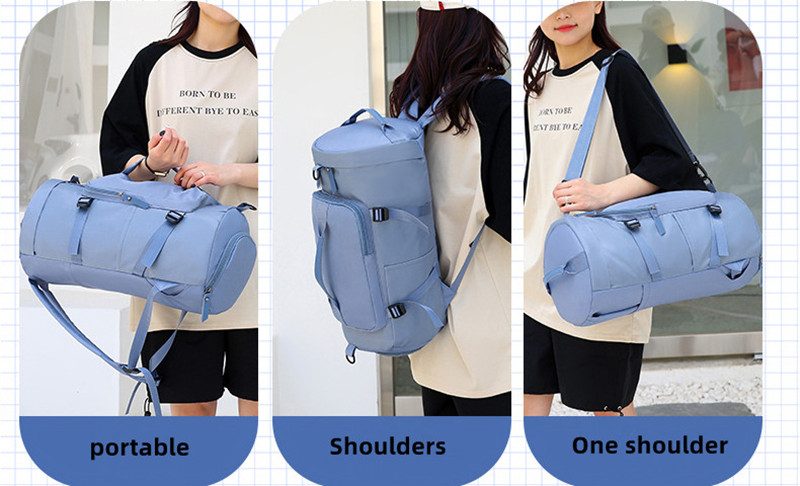 Waterproof Nylon Unisex Gym Bags