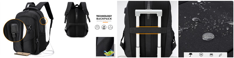 Fashion Lightweight Waterproof Laptop Backpack