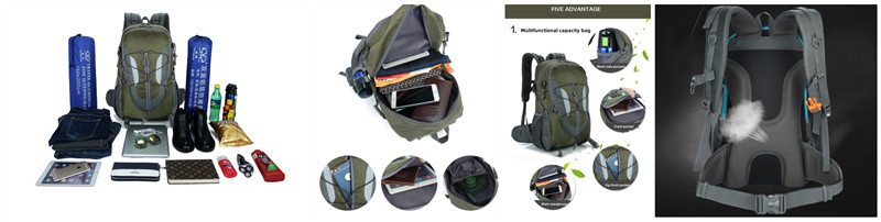 Multifunctional Outdoor Travel Backpack