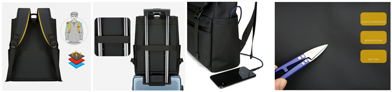 Large Capacity Leisure Laptop Backpack