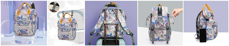 Multifunctional Outdoor Travel Diaper Bag