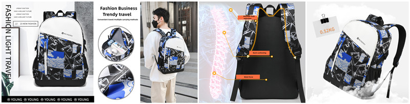 Waterproof Teenager School Backpack