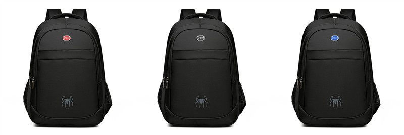 New Simple Solid Color Business Laptop Backpack