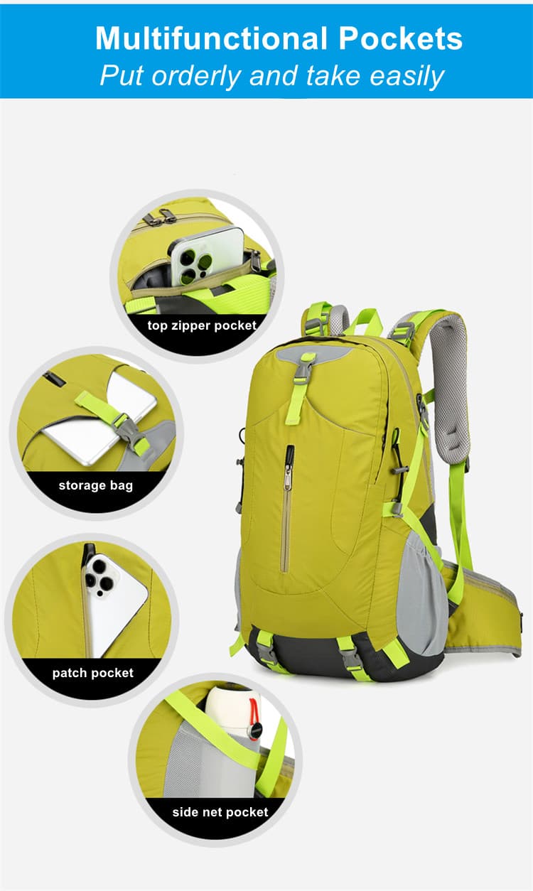 248 Laptop Hiking Backpack Multifunctional Pocket