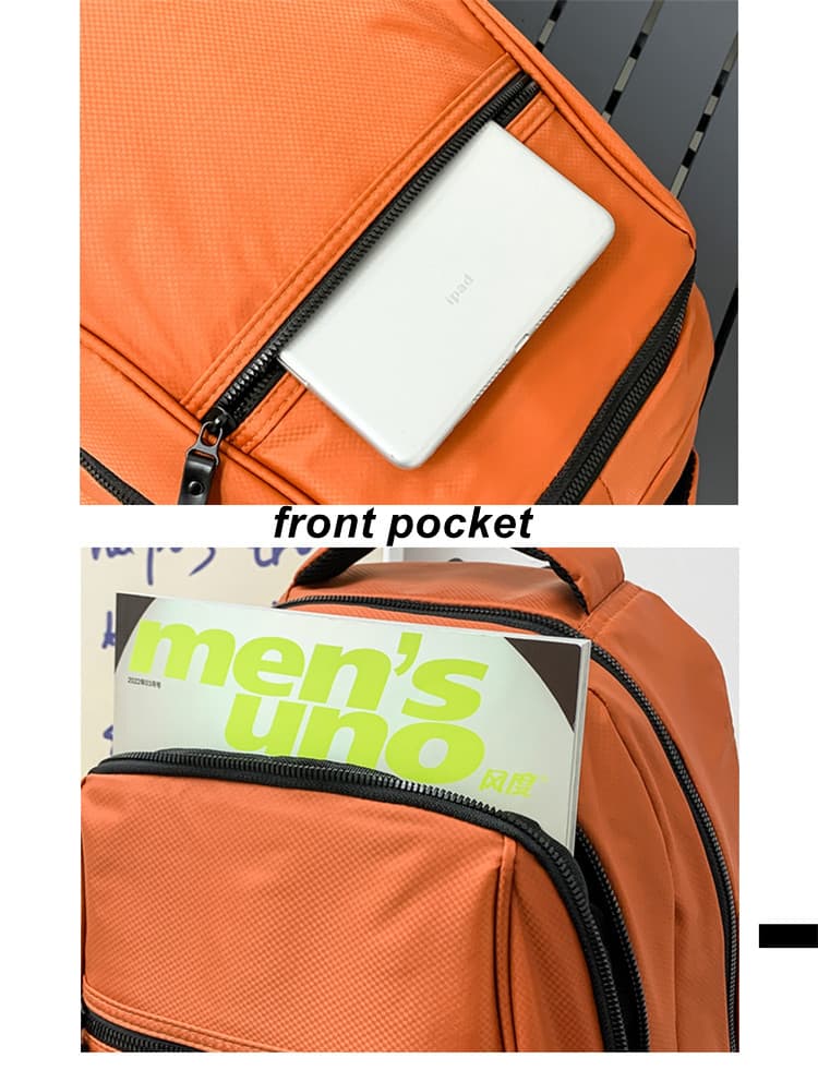 6626 School Laptop Backpack Front Pocket