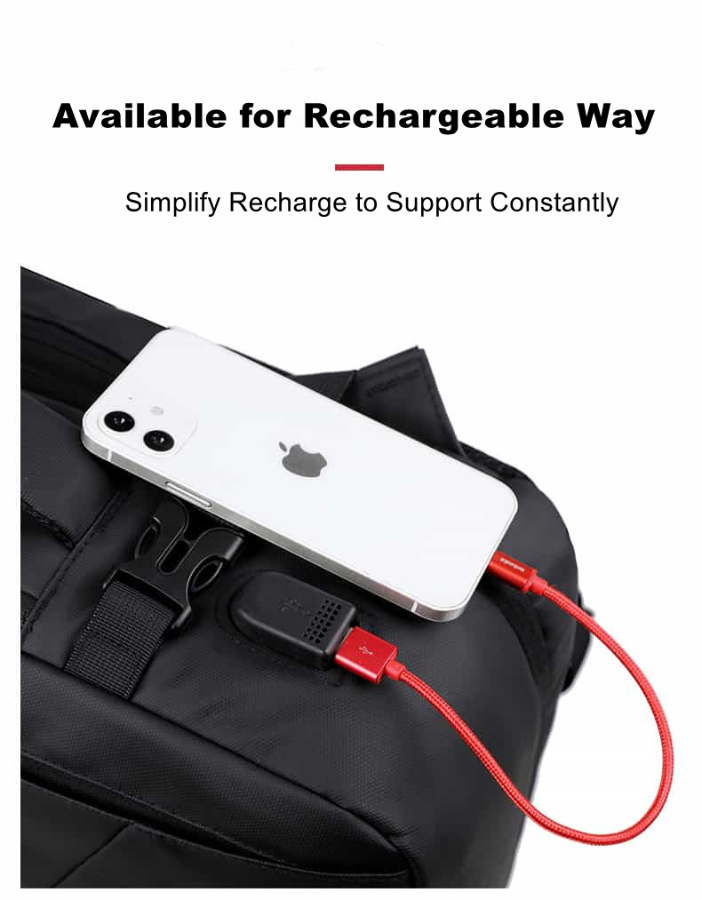 6904 Expandable Laptop Backpack Rechargeable